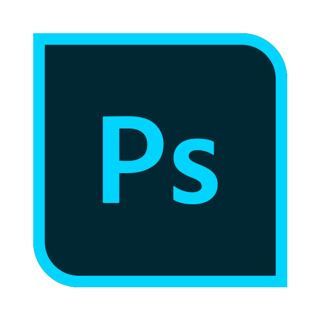 official adobe photoshop logo in colors