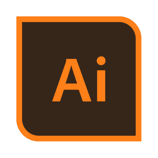 official adobe illustrator logo in colors